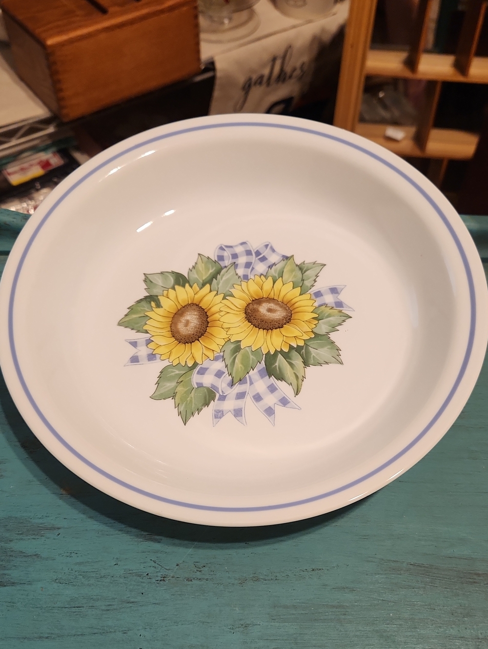 Vintage Corelle "Sunsations" Pie Plate